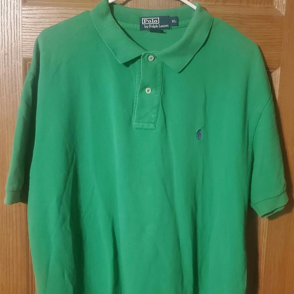 Vintage Green Ralph Lauren Polo XL.